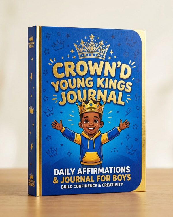 Crown'd Young Kings Journal for Boys